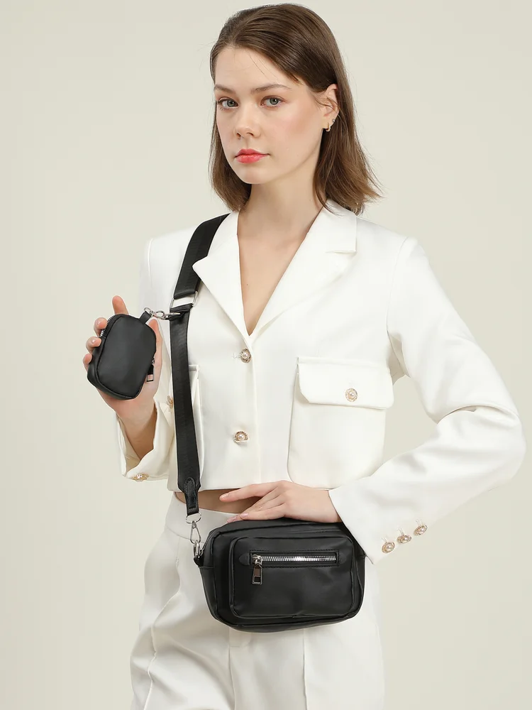 Solid Box Crossbody Bag 172 Solid Box Crossbody Bag