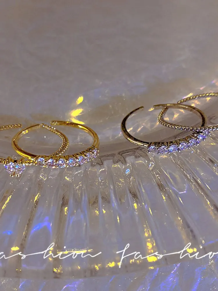 Rhinestone Ring Set 163 Rhinestone Ring Set