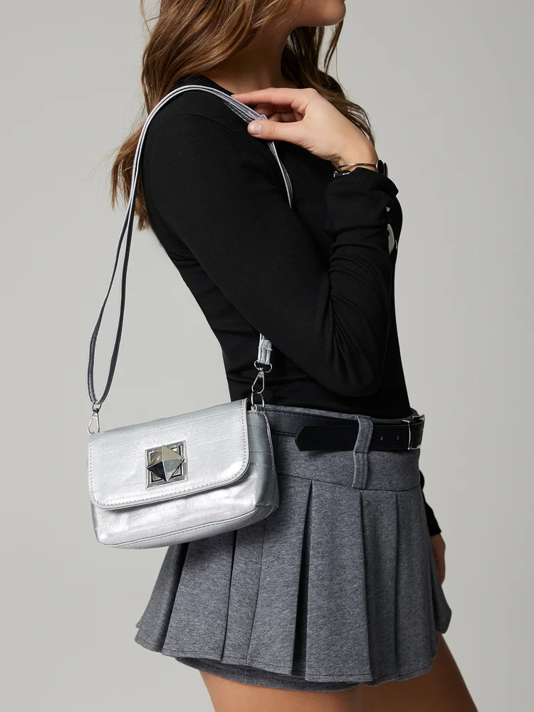 Solid Box Crossbody Bag 165 Solid Box Crossbody Bag