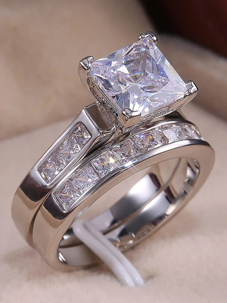 Rhinestone Ring Set 154 Rhinestone Ring Set