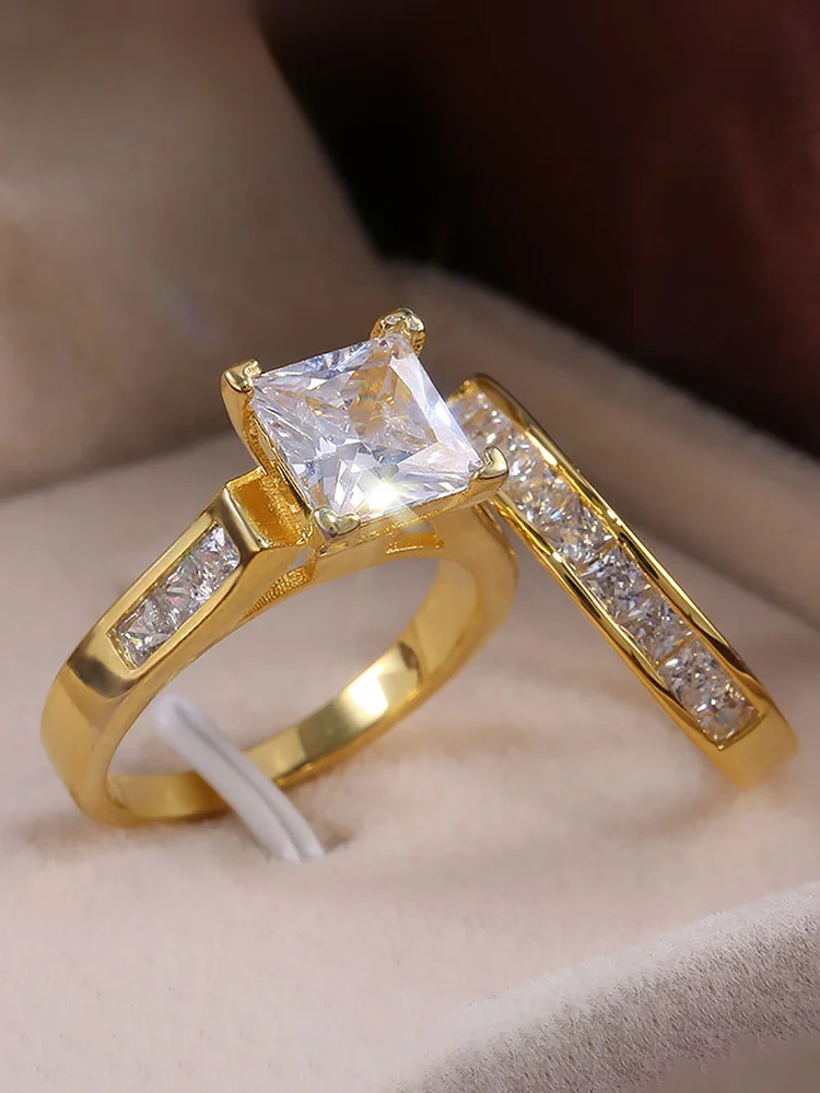 Rhinestone Ring Set 157 Rhinestone Ring Set