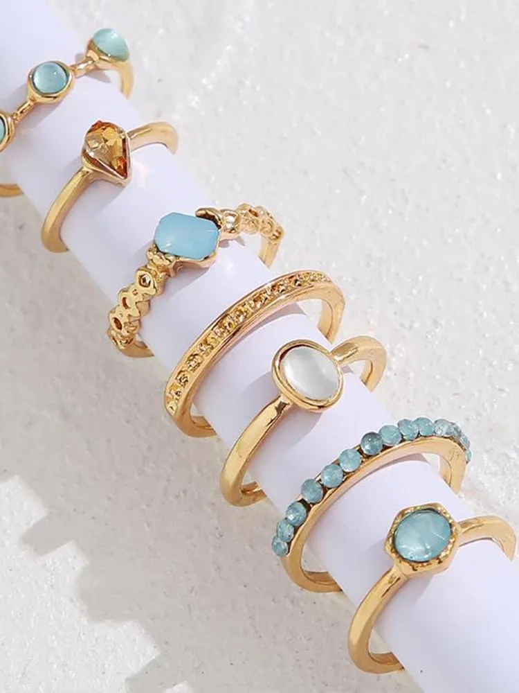 Rhinestone Ring Set 150 Rhinestone Ring Set