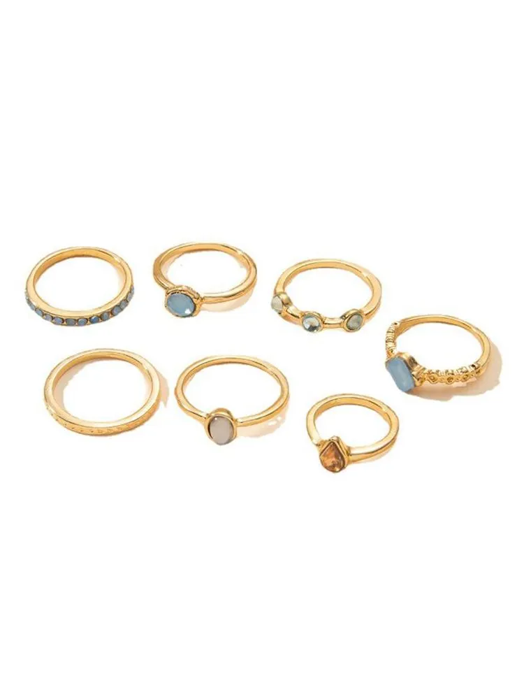 Rhinestone Ring Set 151 Rhinestone Ring Set