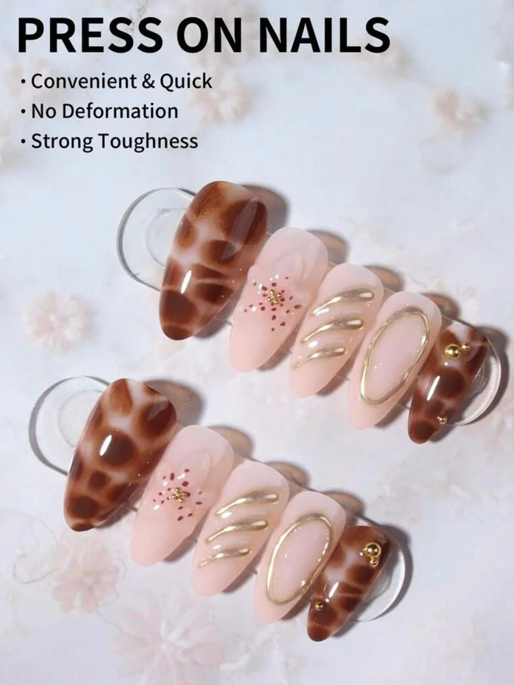 3D flower Artificial Nails