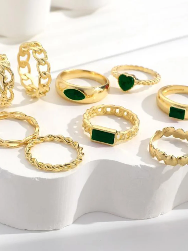 Rhinestone Ring Set 144 Rhinestone Ring Set