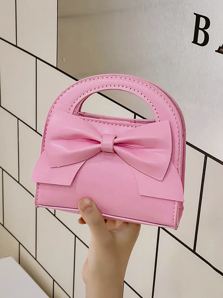 Solid Box Crossbody Bag