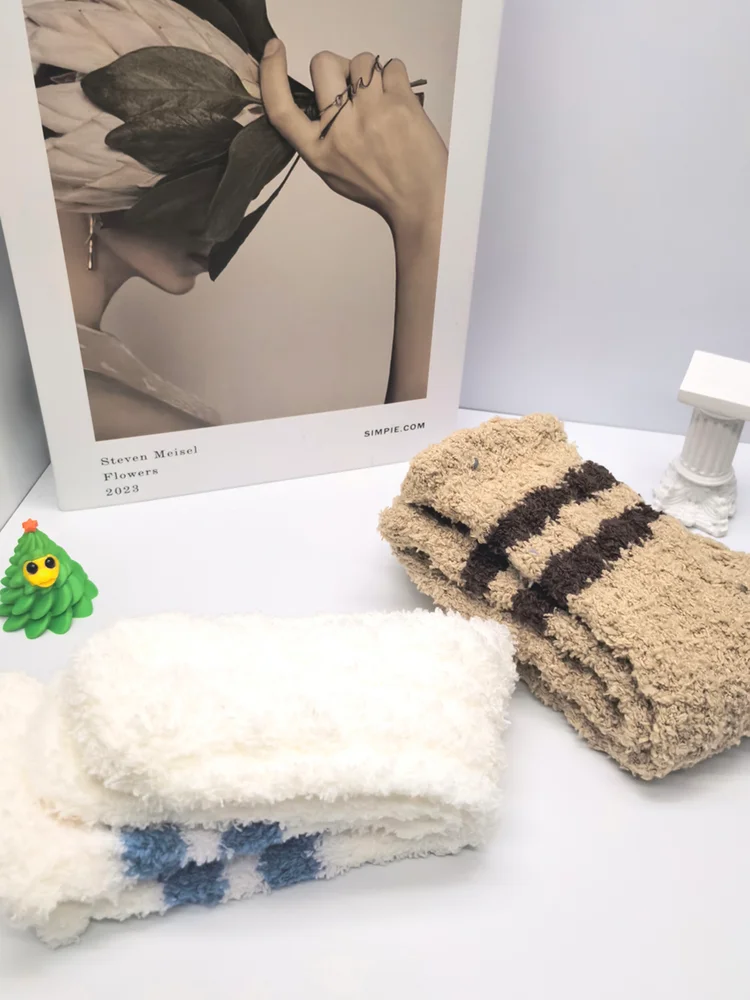 Home 105 2 Pairs Fur Sock