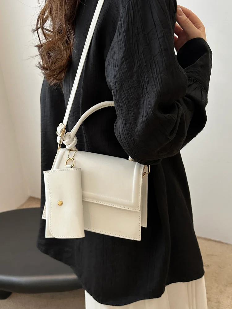 Solid Box Crossbody Bag 132 Solid Box Crossbody Bag