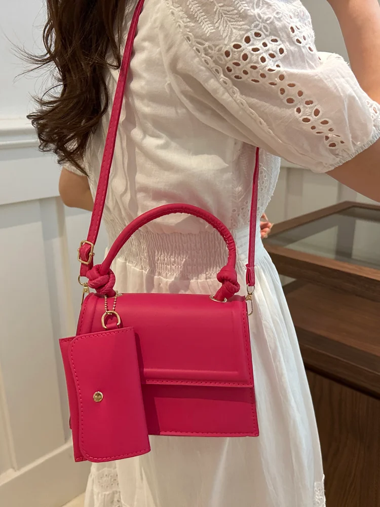 Solid Box Crossbody Bag 142 Solid Box Crossbody Bag