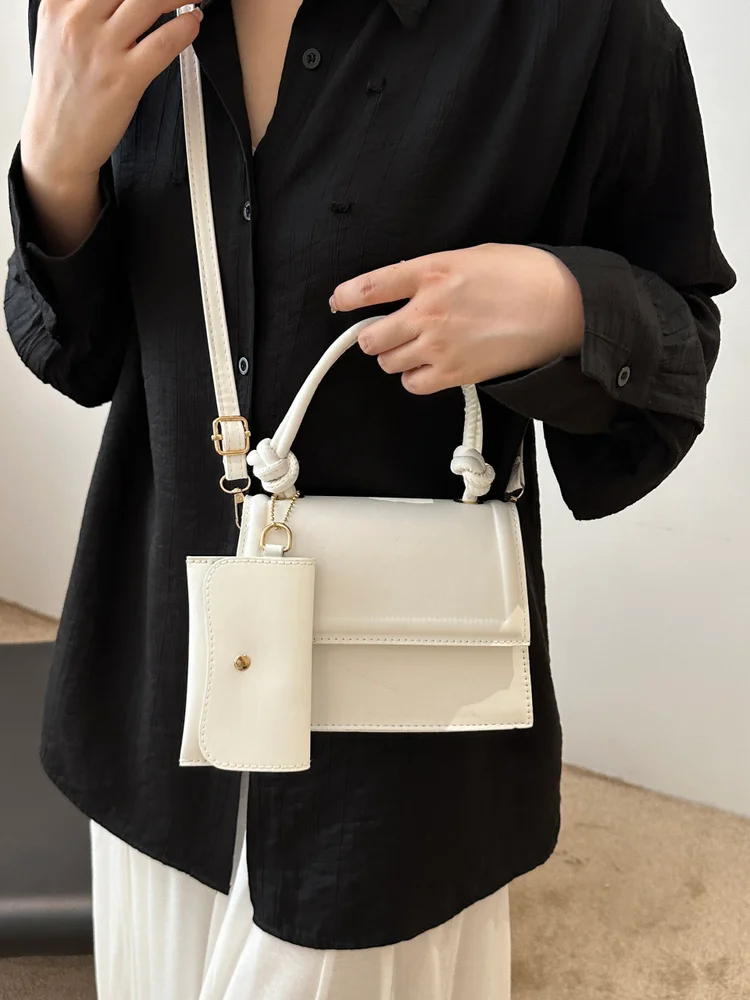 Solid Box Crossbody Bag 133 Solid Box Crossbody Bag