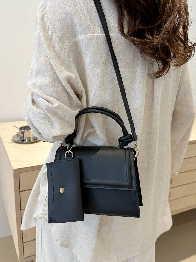 Solid Box Crossbody Bag 136 Solid Box Crossbody Bag