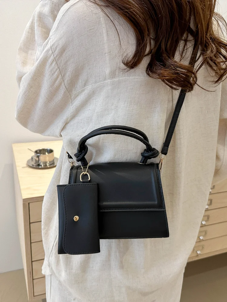 Solid Box Crossbody Bag 138 Solid Box Crossbody Bag
