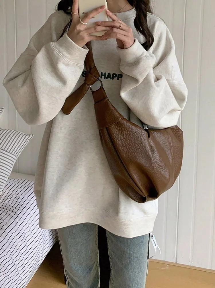 Solid Crossbody Bag 411 Solid Crossbody Bag