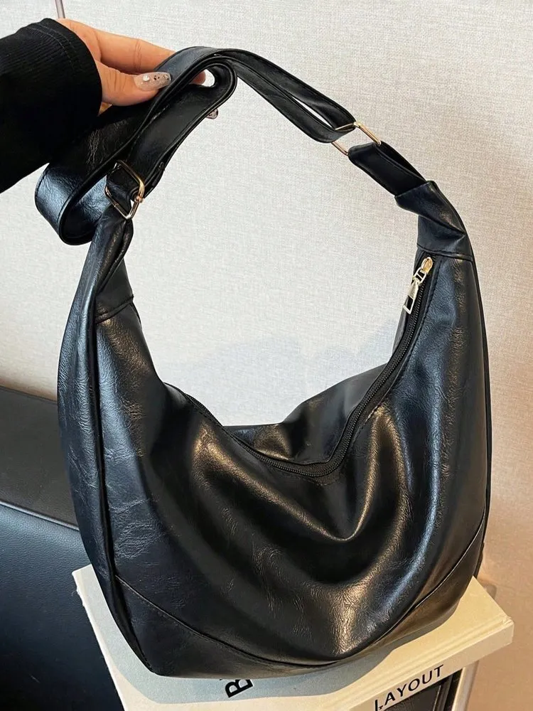 Solid Crossbody Bag