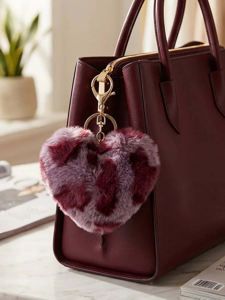Heart Bag Charm
