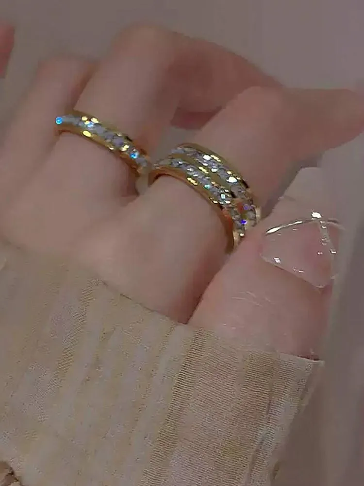 Rhinestone Ring Set 126 Rhinestone Ring Set