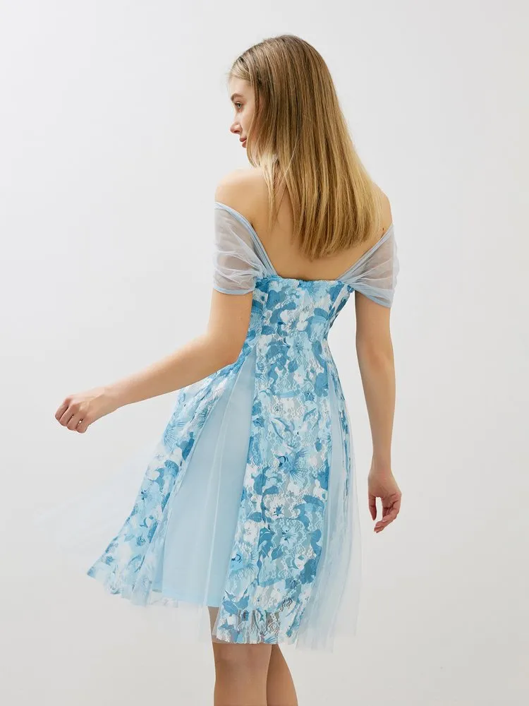Patchwork A-Line Dress 64 Patchwork A-Line Dress