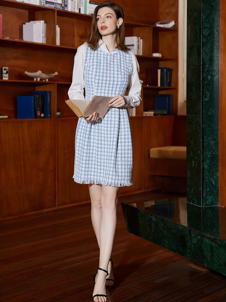 Patchwork A-Line Dress 60 Patchwork A-Line Dress