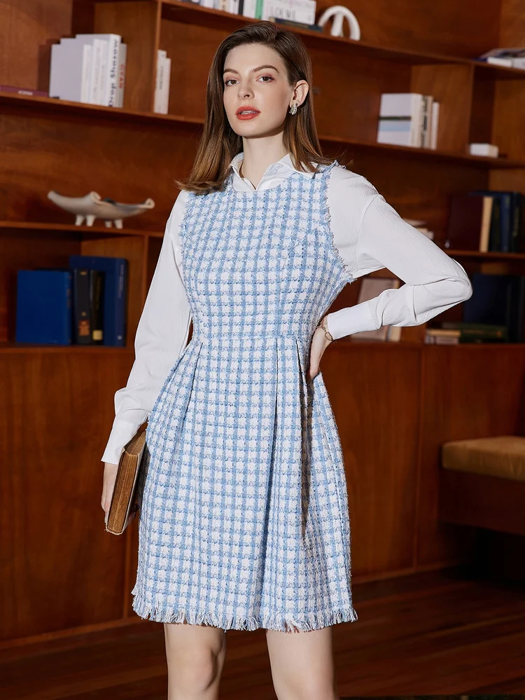 Patchwork A-Line Dress 62 Patchwork A-Line Dress