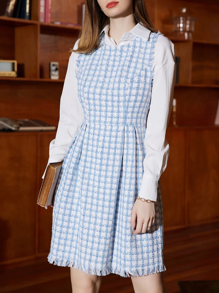 Patchwork A-Line Dress 63 Patchwork A-Line Dress