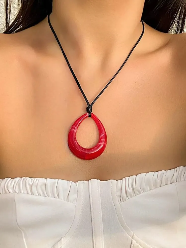 Geometric Artificial jewellery - Pendant Necklace 129 Geometric Artificial jewellery - Pendant Necklace
