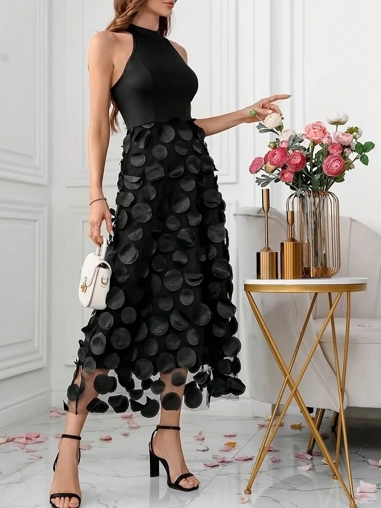 Patchwork A-Line Dress 57 Patchwork A-Line Dress