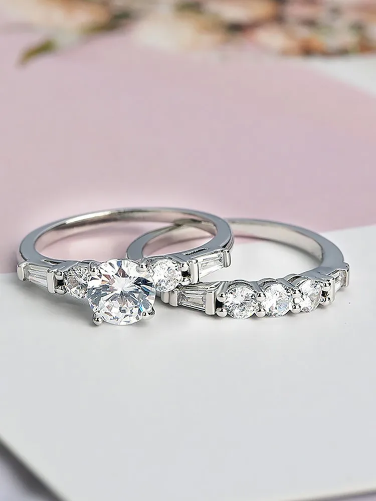Rhinestone Ring Set 119 Rhinestone Ring Set