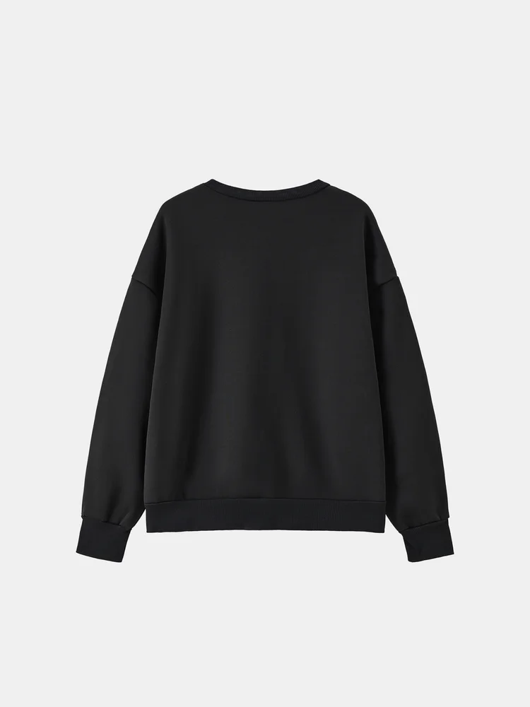 Bow Pullover Sweatshirt