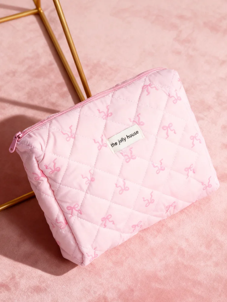 Bow Makeup Bag