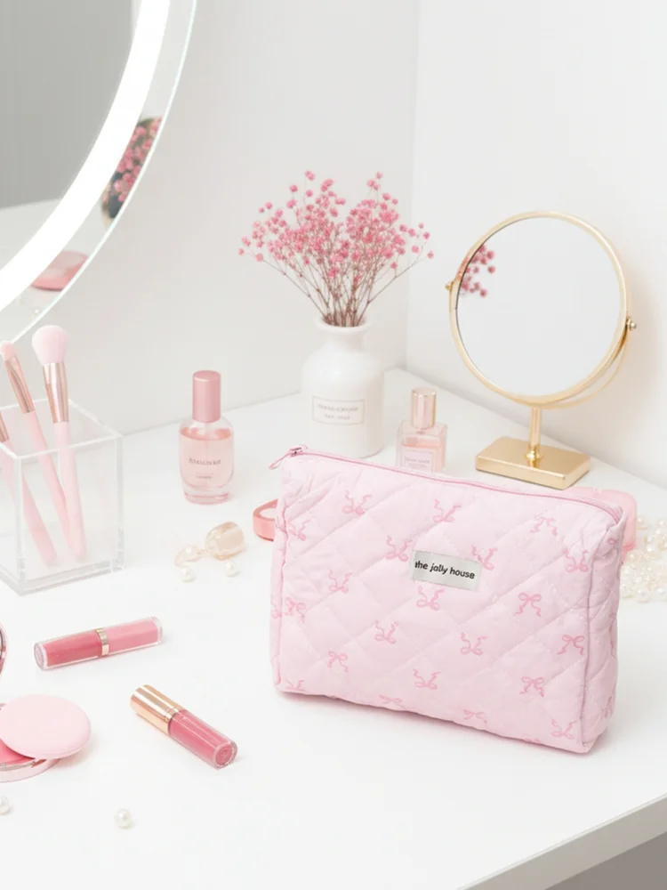 Bow Makeup Bag