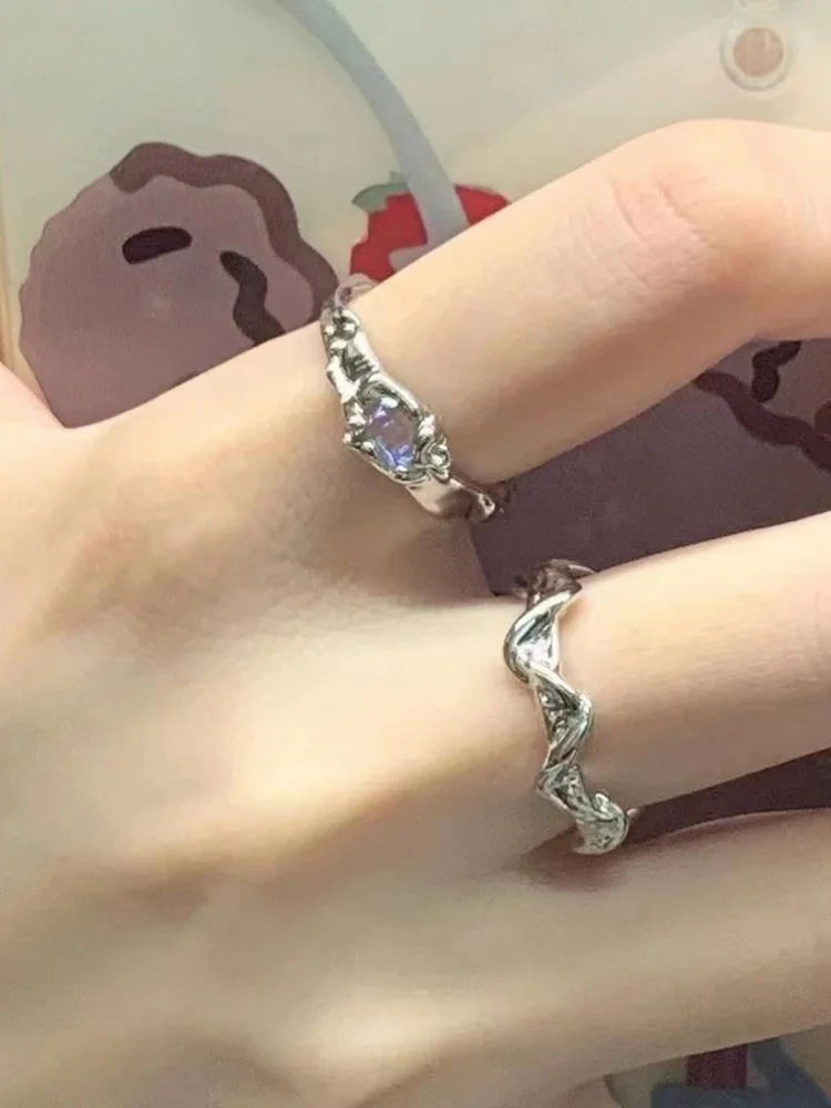 Rhinestone Ring Set 114 Rhinestone Ring Set