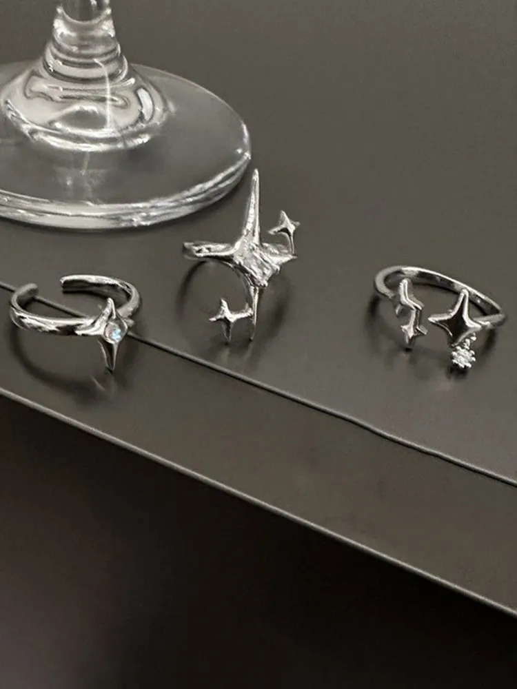 Rhinestone Ring Set 107 Rhinestone Ring Set