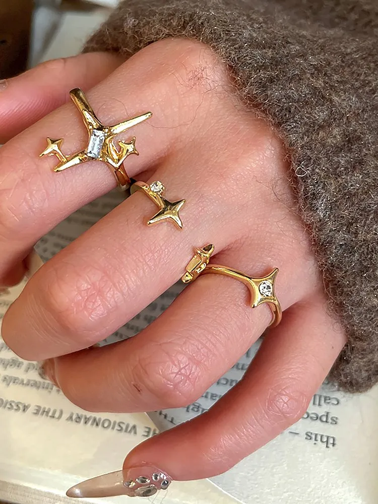 Rhinestone Ring Set 110 Rhinestone Ring Set