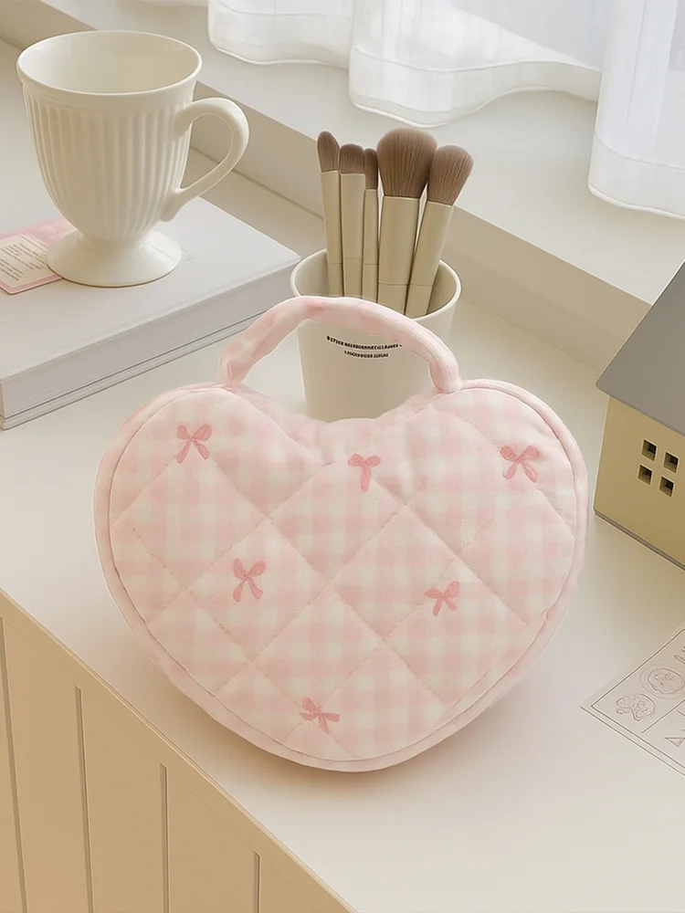 Heart Makeup Bag