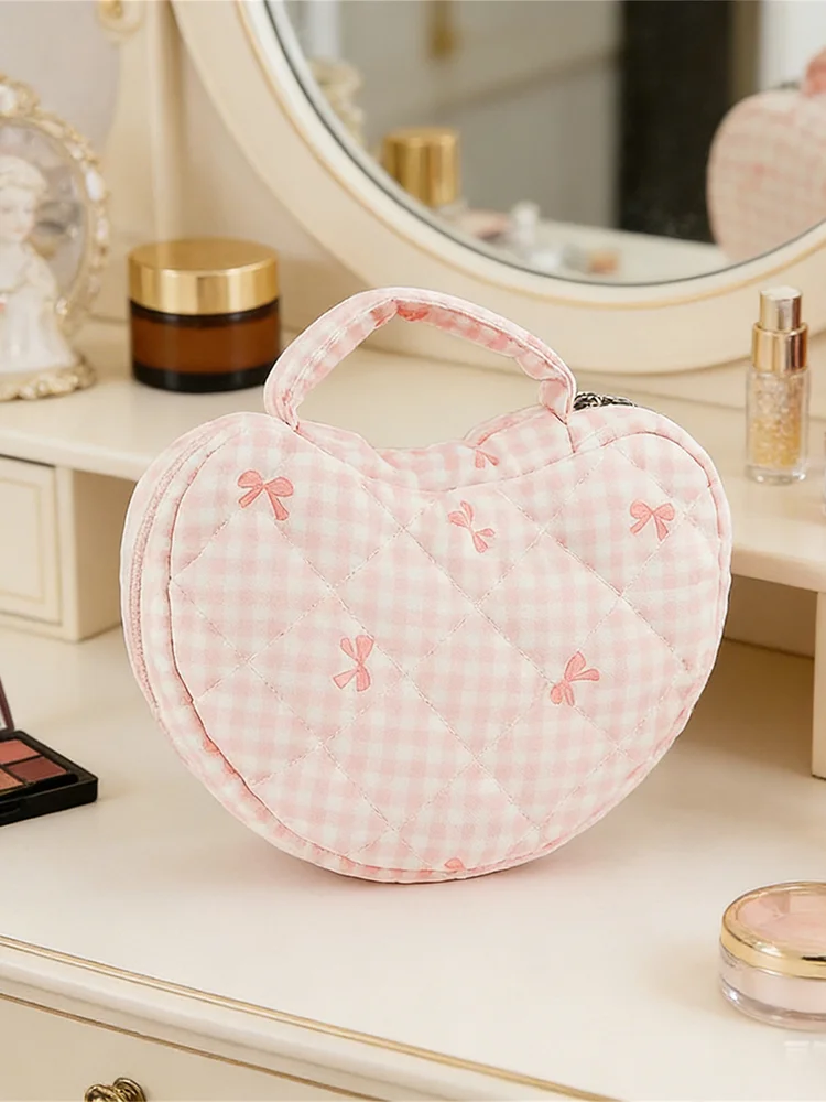 Heart Makeup Bag