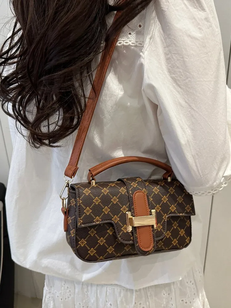 Plaid Crossbody Bag