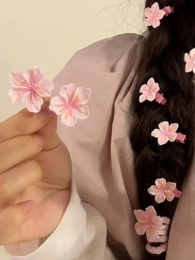 5 pcs Floral Hair Clip