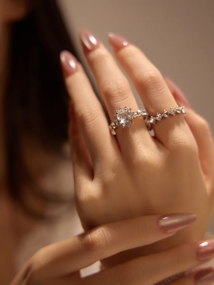 Rhinestone Ring Set 86 Rhinestone Ring Set