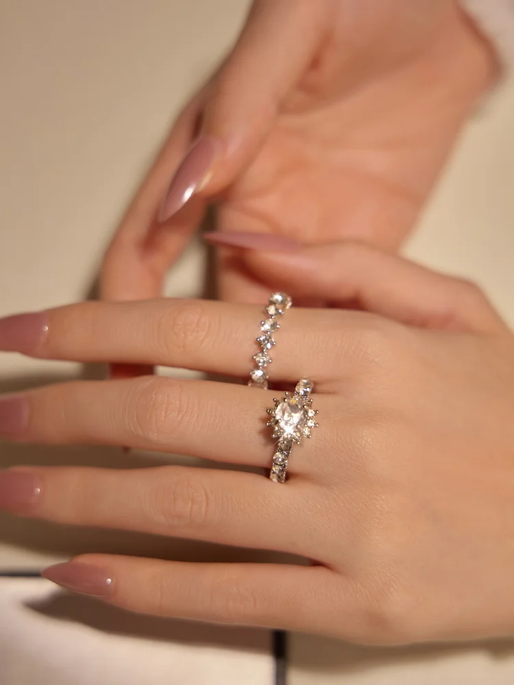Rhinestone Ring Set 90 Rhinestone Ring Set