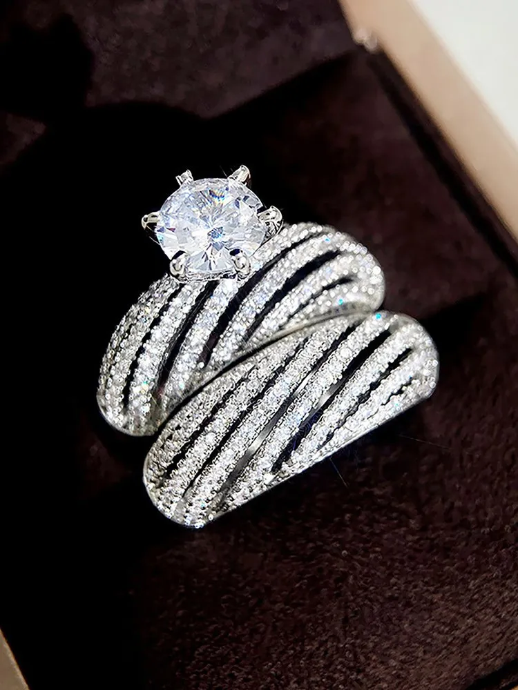 Rhinestone Ring Set 75 Rhinestone Ring Set