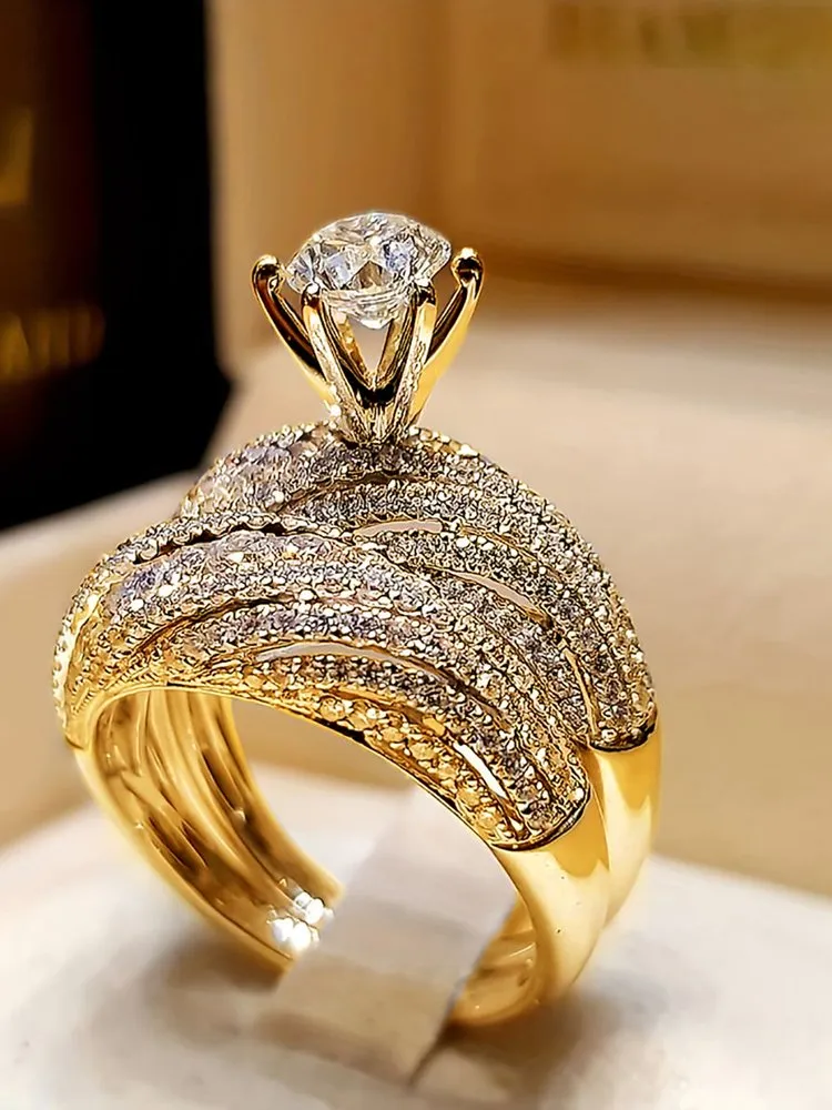 Rhinestone Ring Set 79 Rhinestone Ring Set