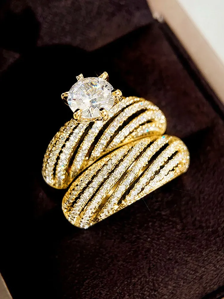 Rhinestone Ring Set 80 Rhinestone Ring Set