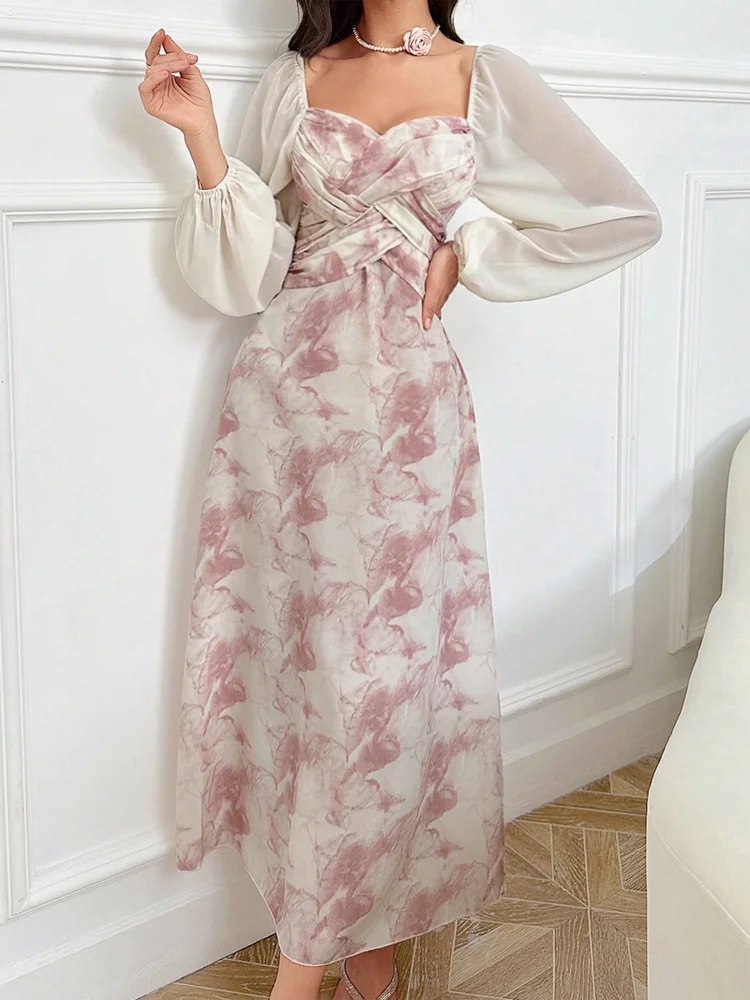 Patchwork A-Line Dress 32 Patchwork A-Line Dress