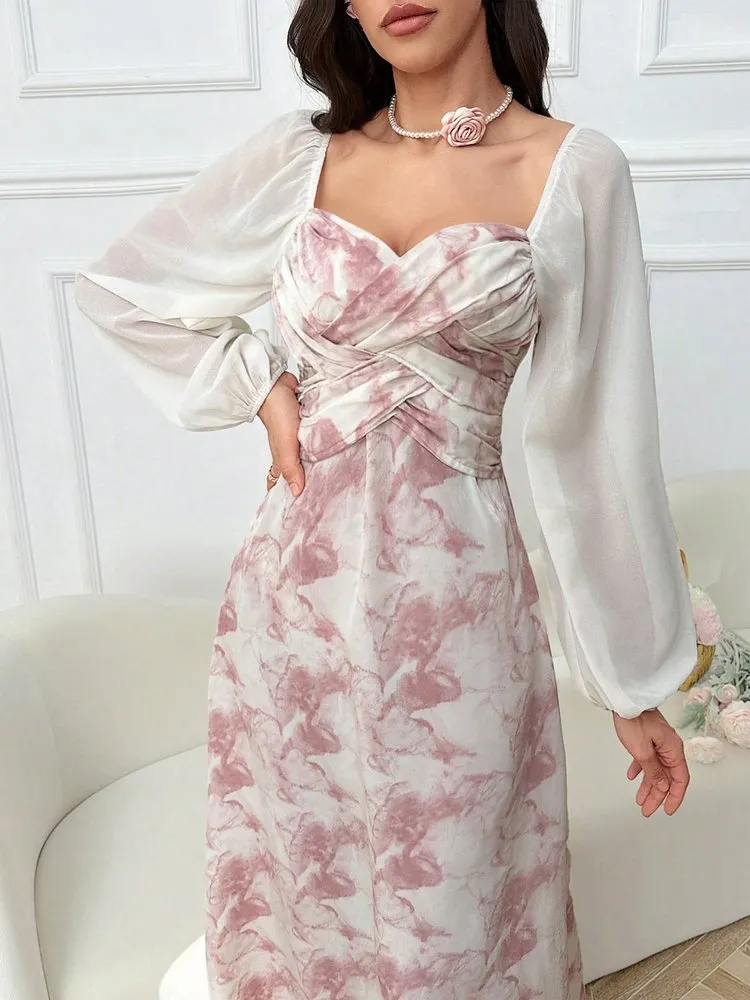 Patchwork A-Line Dress 36 Patchwork A-Line Dress