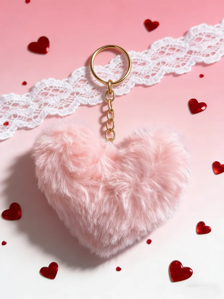 Heart Bag Charm