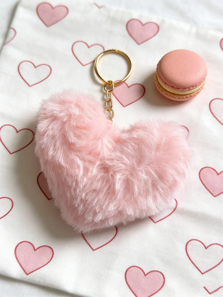 Heart Bag Charm