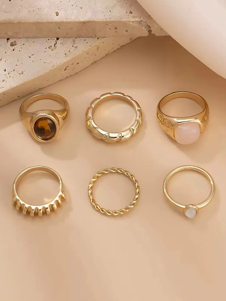 Rhinestone Ring Set 65 Rhinestone Ring Set
