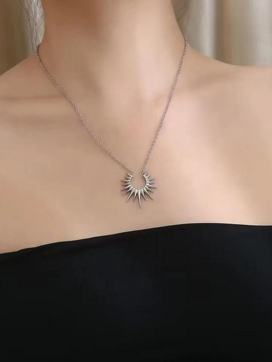 Geometric Artificial jewellery - Pendant Necklace 35 Geometric Artificial jewellery - Pendant Necklace
