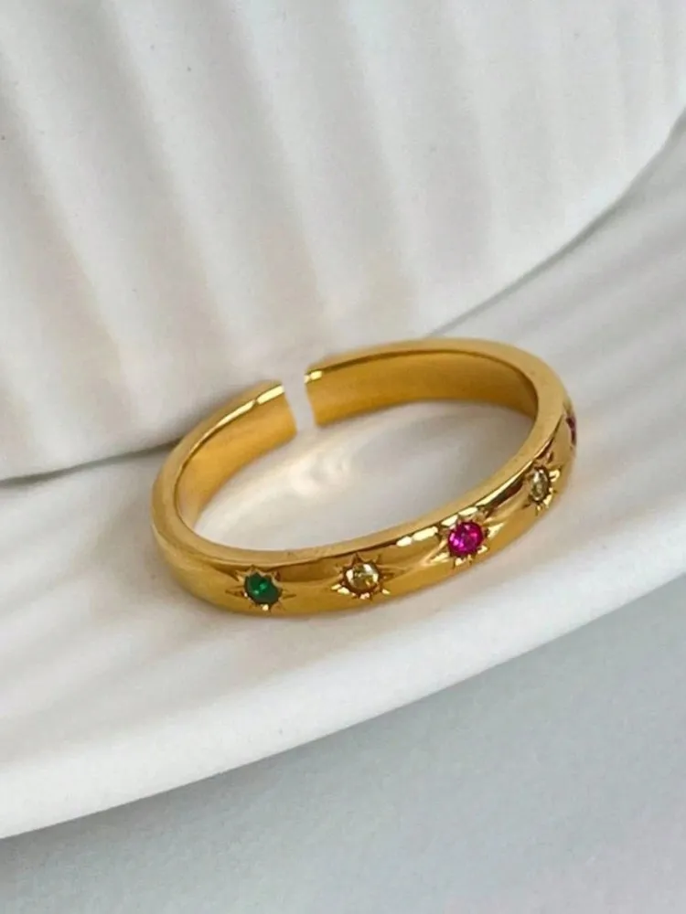 Rhinestone Ring Set 54 Rhinestone Ring Set