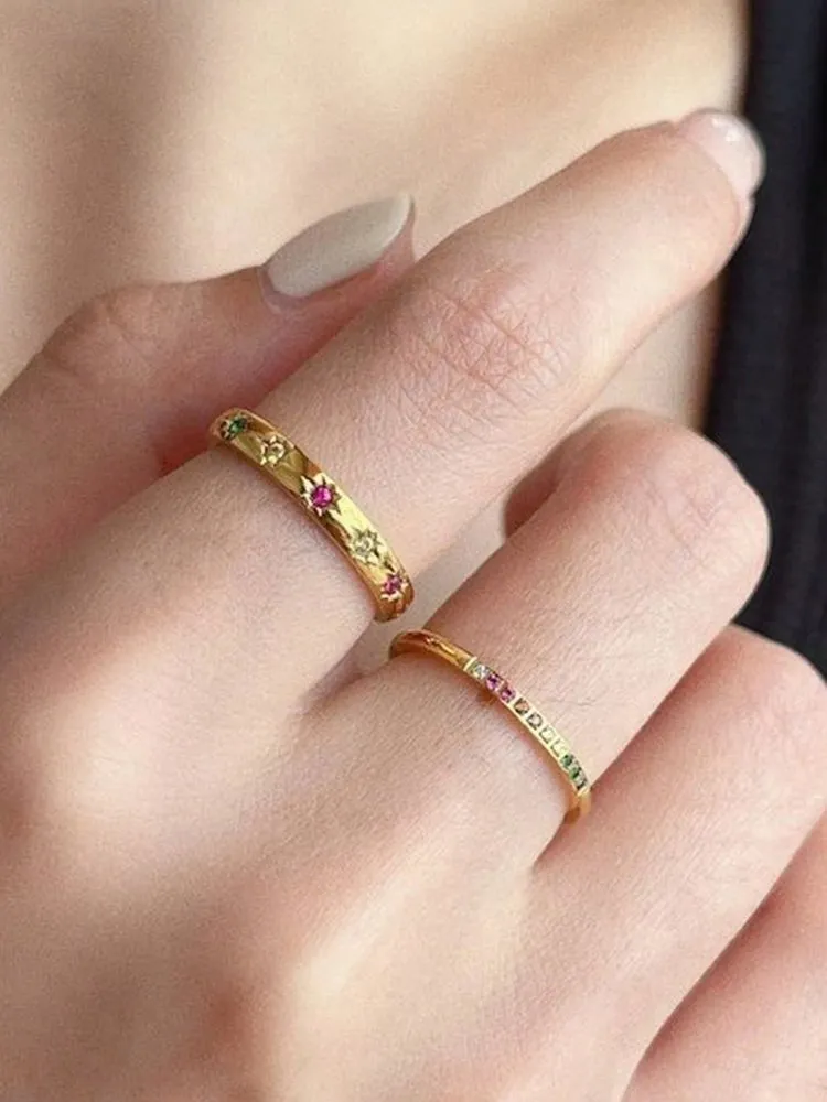 Rhinestone Ring Set 55 Rhinestone Ring Set